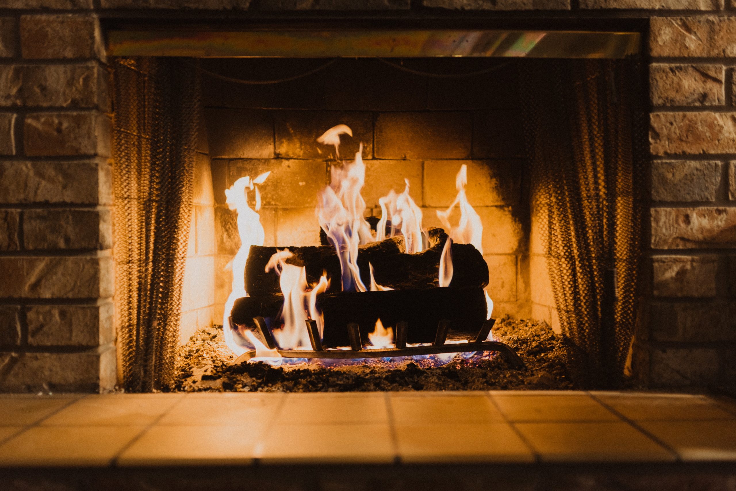 What is a Fireplace Hearth made of?
